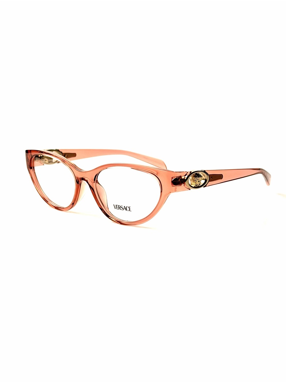 Versace mod. 3372 U 5322 Pink Cateye 54-17-140 Eyeglasses Frames New Authentic